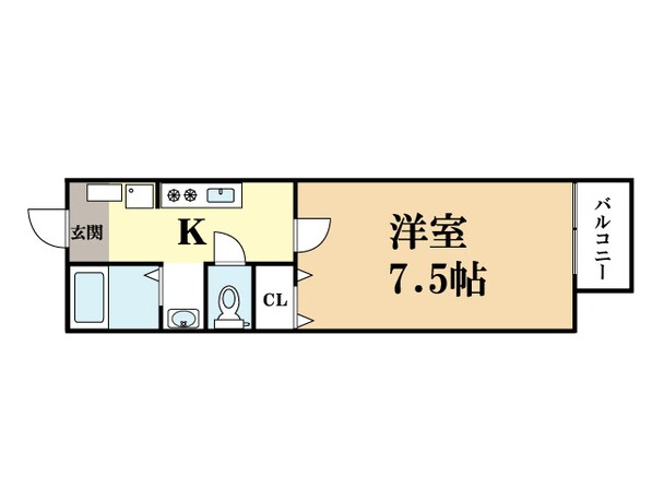 シャンティ・ブルーの物件間取画像